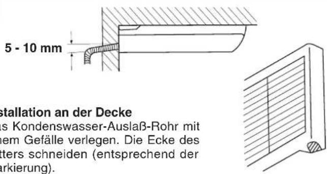 Euro-Line FC512HL - Installation an der Decke. - 1