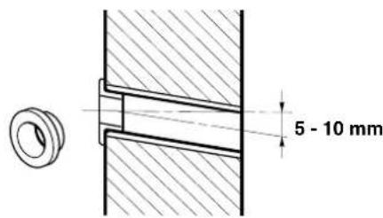 Euro-Line AER507SCL - Installation an der Decke. - 1