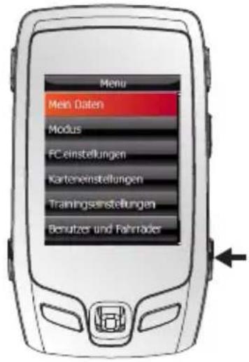 Xplova G3 - Tasten nutzen - 1