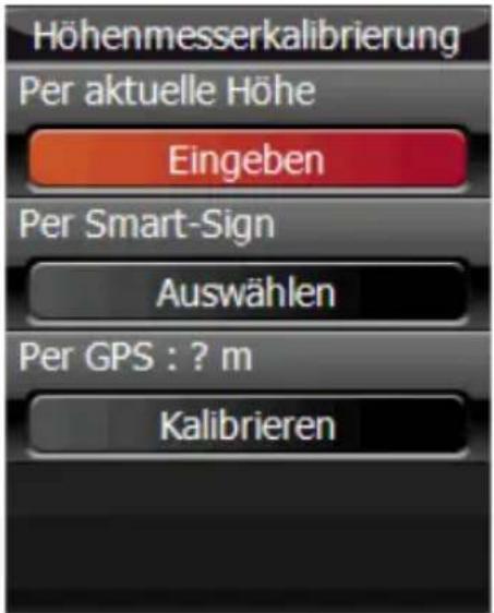 Xplova G3 - Höhenmesserkalibrierung - 1