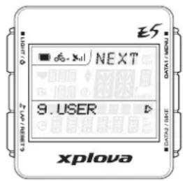 Xplova E5 GPS - So koppeln Sie den Herzfrequenzmesser: - 2