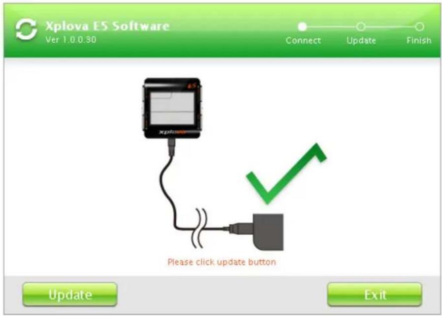 Xplova E5 GPS - Software aktualisieren - 3