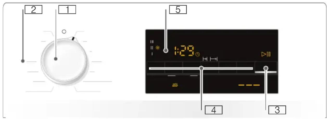 SIEMENS WT46G4G0 - Bedienfeld - 1