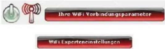 Ihre WiFi Verbindungsparameter WiFi Experteneinstellungen