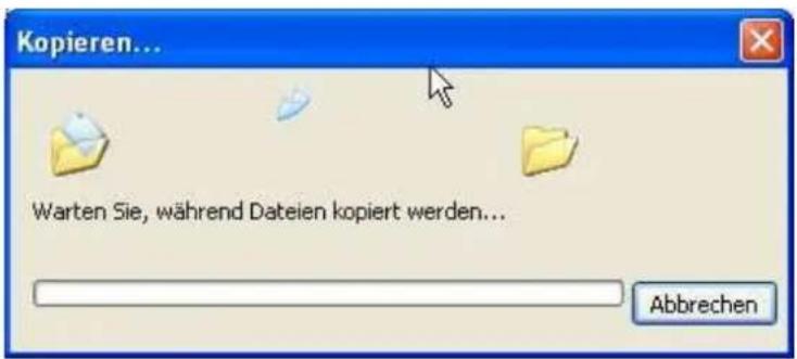 Kopieren... Warten Sie, während Dateien kopiert werden... Abbrechen