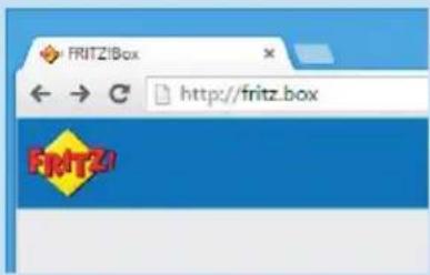 AVM FRITZ!Box 7362 SL - Anleitung: Benutzeroberfläche öffnen - 1