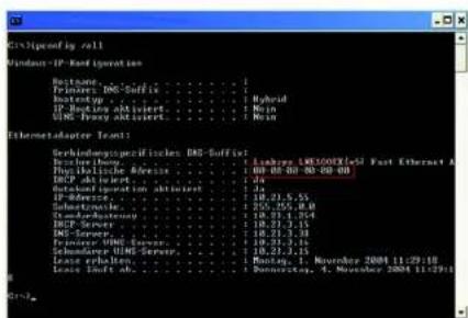 Windows - IP-Net Ignition Boutcare Primera DNS-Suffix Bouterup IP Network aktiviert... DNS Proxy aktiviert... Ethernet adapter Text: Gerklendogespecif inches DNS-Suffix Boutcare Bouterup IP Server Bouterup activiert IP Server Subserver Subserver BGP Server DNS Server BGP (HNI) Server Subserver DNS Server Lease Inbiton... Lease Inbit ab... Linkers: 10.21.3.55 10.21.3.54 10.21.3.55 10.21.3.56 10.21.3.57 10.21.3.58 10.21.3.59 10.21.3.60 10.21.3.61 10.21.3.62 10.21.3.63 10.21.3.64 10.21.3.65 10.21.3.66 10.21.3.67 10.21.3.68 10.21.3.69 10.21.3.70 10.21.3.71 10.21.3.72 10.21.3.73 10.21.3.74 10.21.3.75 10.21.3.76 10.21.3.77 10.21.3.78 10.21.3.79 10.21.3.80 10.21.3.81 10.21.3.82 10.21.3.83 10.21.3.84 10.21.3.85 10.21.3.86 10.21.3.87 10.21.3.88 10.21.3.89 10.21.3.90 10.21.3.91 10.21.3.92 10.21.3.93 10.21.3.94 10.21.3.95 10.21.3.96 10.21.3.97 10.21.3.98 10.21.3.99 10.21.3.99 Deportecn, 4, November 2008 11:29:18