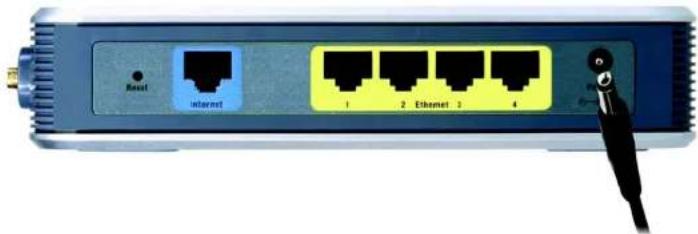 LINKSYS Wireless-G WRT54GR - Hardware-Installation für Verbindungen mit dem Breitband-Modem - 3