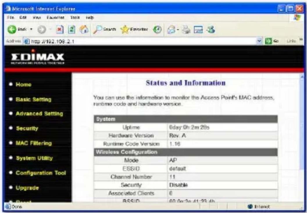 Edimax EW-7206PDG - Benutzername: Admin / Kennwort: 1234 - 2