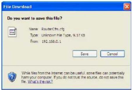 Allnet ALL02300N - Backup Setting: - 1