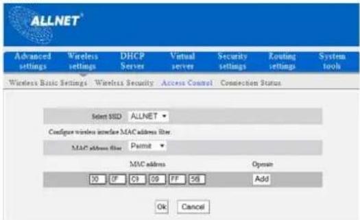 Allnet ALL02300N - Wireless Access Control - 1