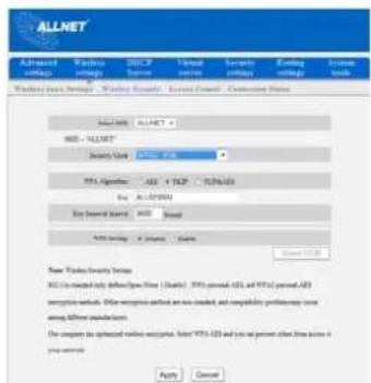 Allnet ALL02300N - WPA2-PSK - 1
