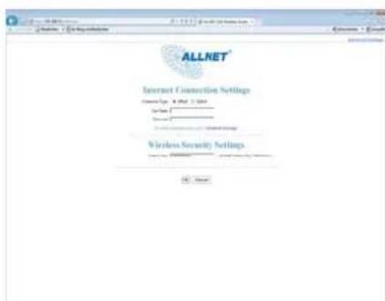 Allnet ALL02300N - Log in to the Router - 3