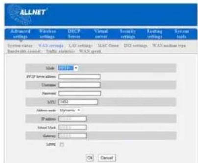 Allnet ALL02300N - PPTP - 1