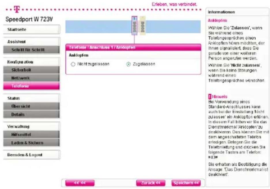 T-Mobile Speedport W 723V - Endgerätetyp - 2
