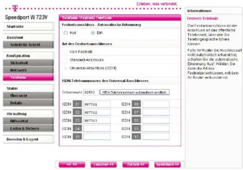 T-Mobile Speedport W 723V - Kundencenter - 1