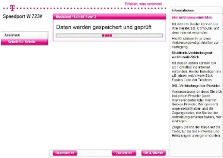 T-Mobile Speedport W 723V - Internetzugang über eine UMTS-/GSM-Verbindung einrichten - 2