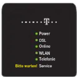 T-Mobile Speedport W 723V - Leuchtanzeigen. - 1