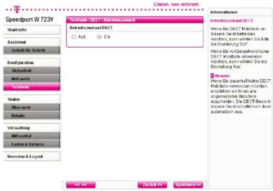 T-Mobile Speedport W 723V - Endgerätetyp - 4