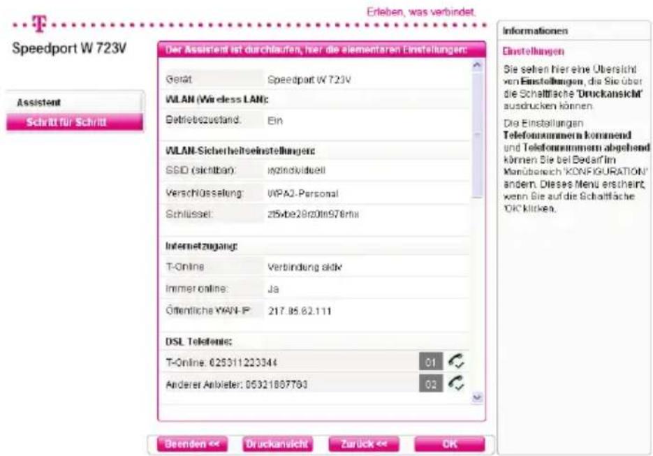 T-Mobile Speedport W 723V - Ihre Auswahl: Festnetz Telefonie (Standard- oder Universal-Anschluss) - 2