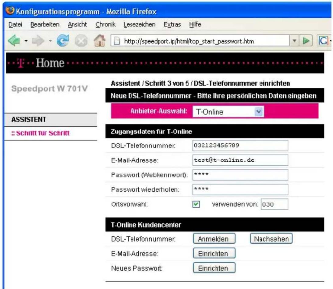 T-Mobile Speedport W 701V - Tipp - 1
