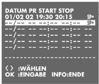 GRUNDIG GV 9000 SV - Aufnahmedaten kontrollieren - 1