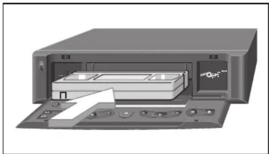 GRUNDIG GV 670 - Cassette einschieben - 1