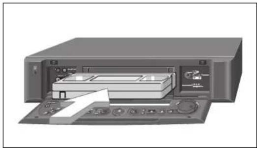 GRUNDIG GV 660 - Cassette einschieben - 2