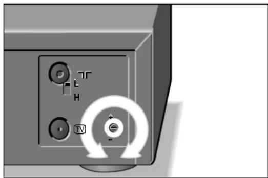 GRUNDIG GV 540 - Bildqualität verbessern - 1