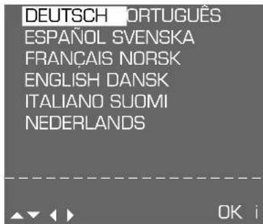 DEUTSCH ORTUGUÊS ESPAÑOL SVENSKA FRANÇAIS NORSK ENGLISH DANSK ITALIANO SUOMI NEDERLANDS