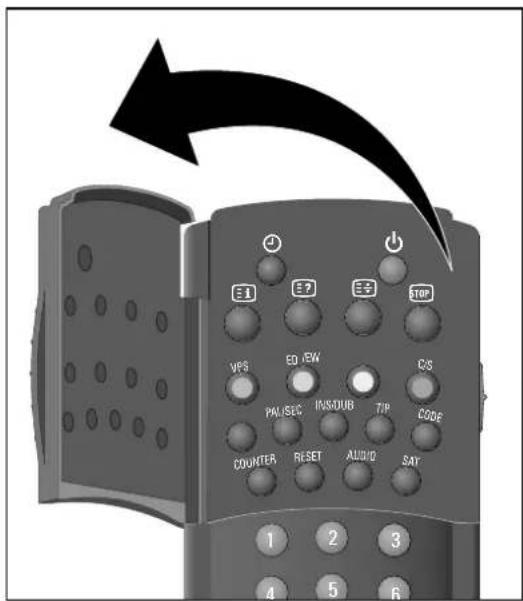 GRUNDIG GV 560 - Die zwei Ebenen der Fernbedienung - 1