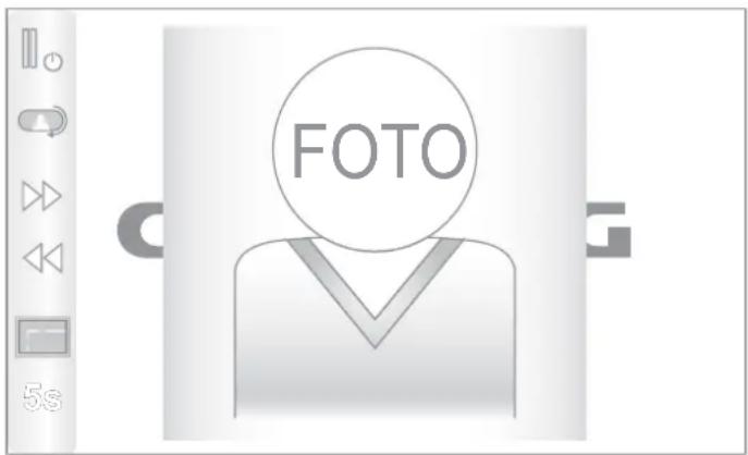 GRUNDIG Picteo - Fotoschau-Modus des Basis-Bildschirms - 1