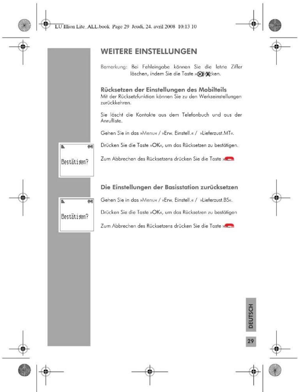 GRUNDIG Illion Lite A - PIN-Code ändern - 10