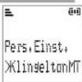 GRUNDIG Illion Lite A - Melodie und Lautstärke des Mobilteils für einen externen Anruf einstellen - 1