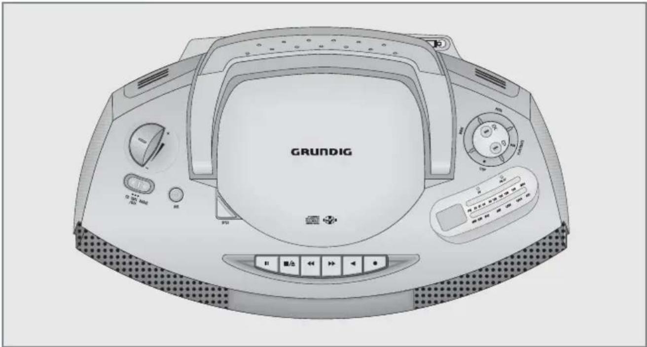 GRUNDIG GRRCD 13 - Bedienelemente - 1