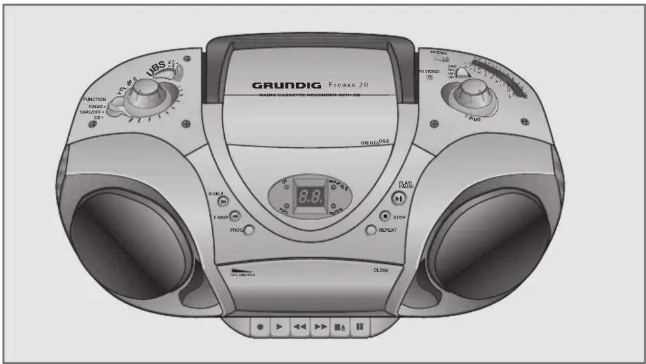 GRUNDIG Freaxx 20 RRCD 4202 - Bedienelemente - 1