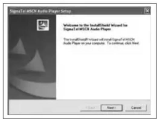 GRUNDIG MP 520 - Software installieren - 1