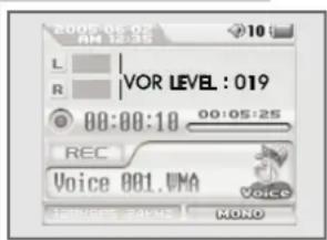 2006-05-02 AM 12:35 L R VOR LEVEL : 019 08:00:18 00:05:25 REC Voice 001. UMA VOICE MOND