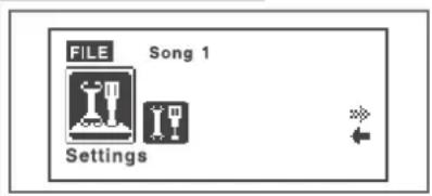 FILE Settings Song 1