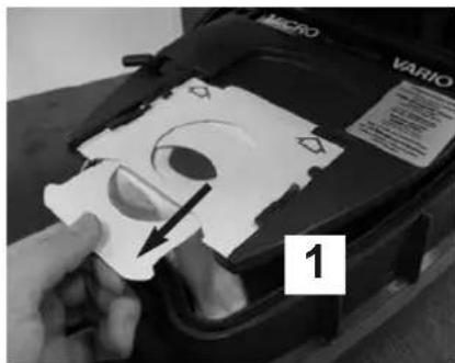 FAKIR Air Wave S 200 - Changing the bag - 1