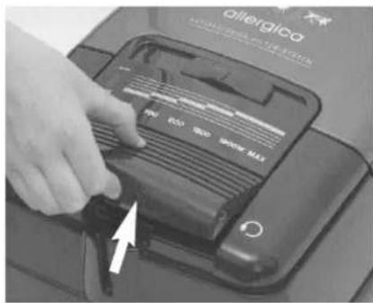 FAKIR Air Wave S 200 - Change the micro waste air filter - 1
