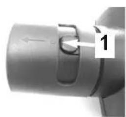 FAKIR Air Wave S 200 - Hand-Turbobürste (für Modelle Air Wave, S 200, S 250): - 1