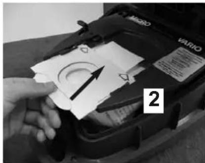 FAKIR Air Wave S 200 - Changing the bag - 2