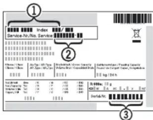 LIEBHERR IKS 2254 Comfort - Kundendienst und Typenschild - 2