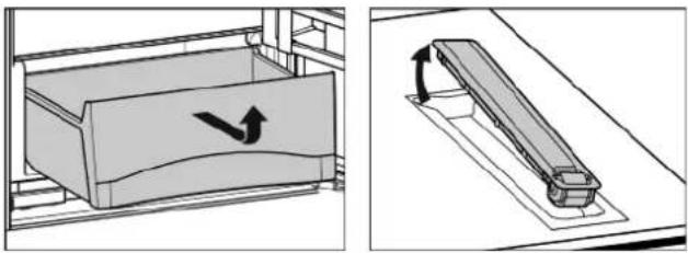 LIEBHERR IK 3514 Comfort - Gemüseschalen auf Rollplatten\* - 1