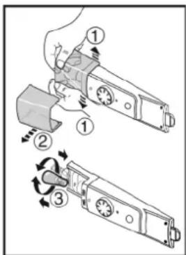 LIEBHERR T 1410 Comfort - Wenn die Lampe defekt ist, diese auf folgender Weise auswechseln: - 1
