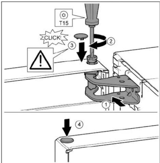 LIEBHERR KB 4310 Comfort BioFresh - Tür montieren - 1