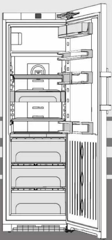 LIEBHERR KBPes 4354 Premium BioFresh - Gebrauchs- und Montageanleitung - 1