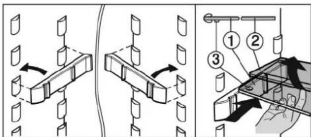 LIEBHERR ICBN 3314 Comfort BioFresh NoFrost - Teilbare Abstellfläche verwenden - 1