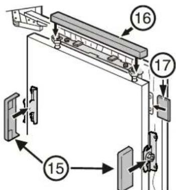 LIEBHERR IKBV 3254 Premium BioFresh - Möbeltür montieren - 11